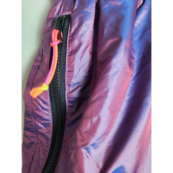 Nike Womens Iridescent Purple athletic shorts sz 1X mesh lined standard fit run - Picture 3 of 9